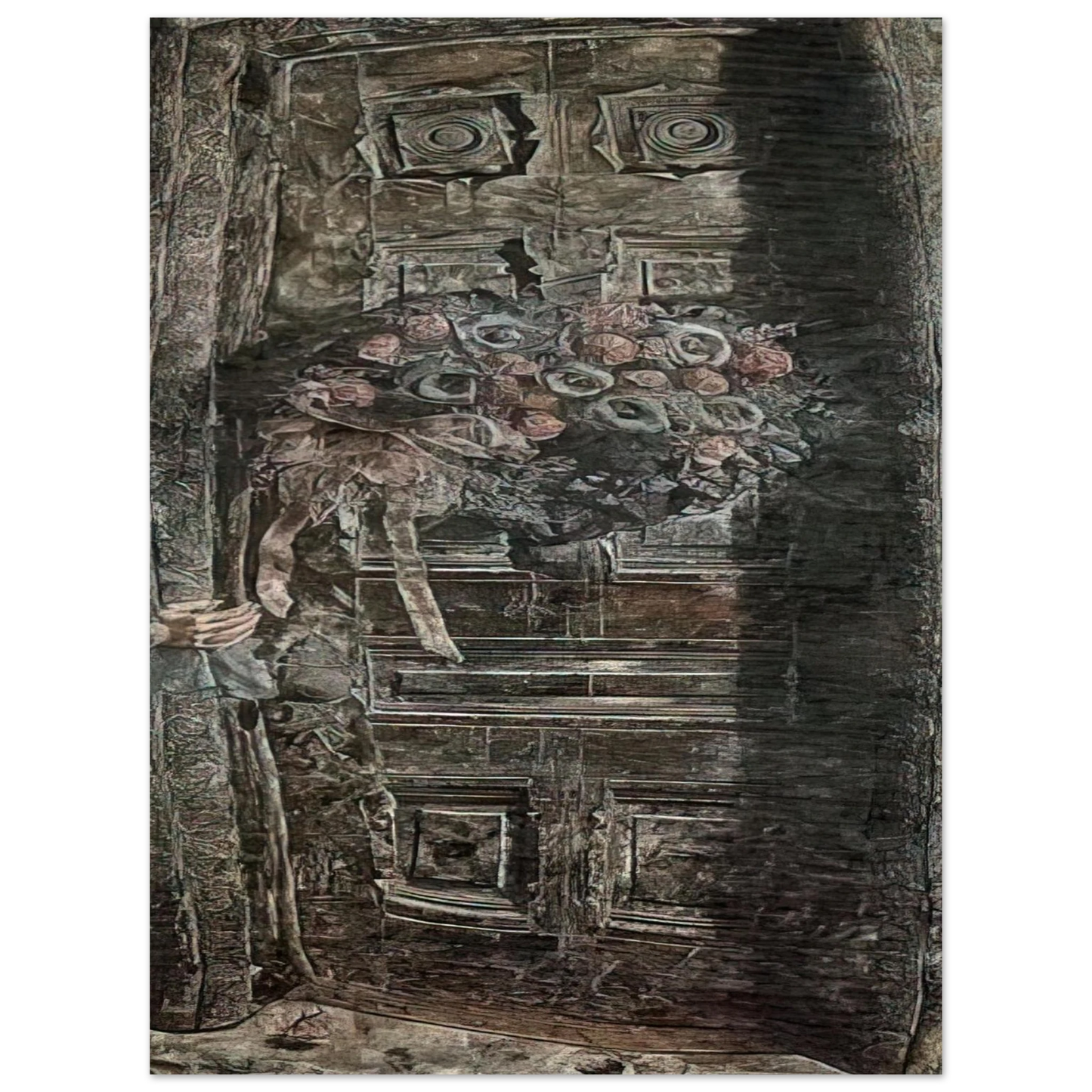 Ivan Albright - THE DOOR 1941  75x100 cm / 30x40inches Fine Art Poster