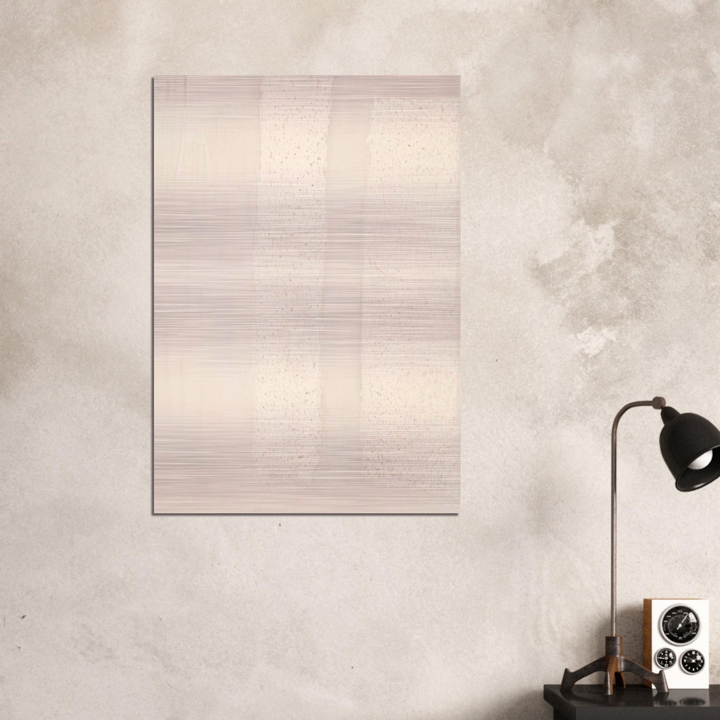 Manual - Robert Ryman Brushed Aluminum Print - 70x100 cm / 28x40 inches | Robert Ryman Aluminum Print | Robert Ryman Prints