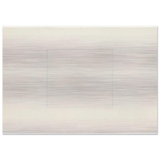 Untitled - 1969 - Brice Marden Brushed Aluminum Print - 70x100 cm / 28x40 inches | Brice Marden Aluminum Print | Brice Marden Prints