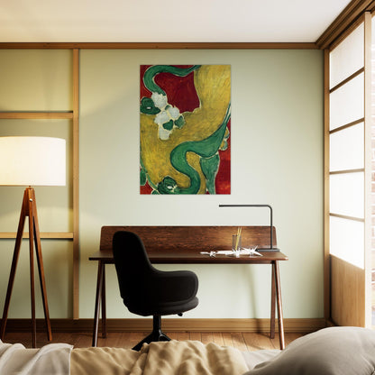 THE RACAILLE CHAIR 1946 - Henri Matisse Brushed Aluminum Print - 70x100 cm / 28x40 inches | Henri Matisse Aluminum Print | Henri Matisse Prints