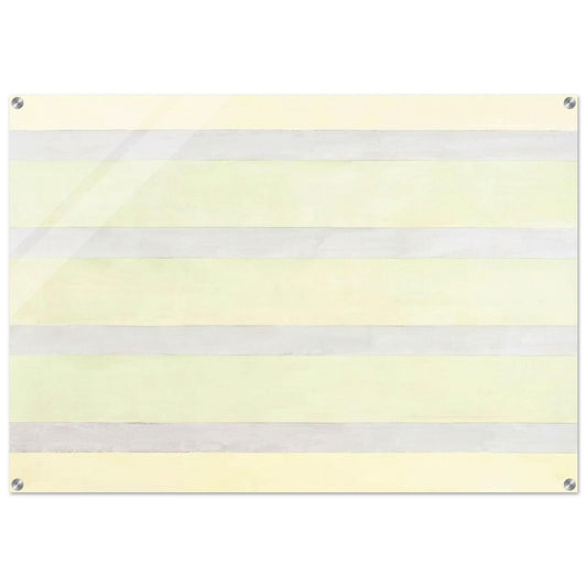 Untitled #11 - Agnes Martin Acrylic Print - 70x100 cm / 28x40″ inches