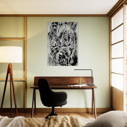 Untitled - 1961 - Adja Yunkers Brushed Aluminum Print - 70x100 cm / 28x40 inches | Adja Yunkers Aluminum Print | Adja Yunkers Prints