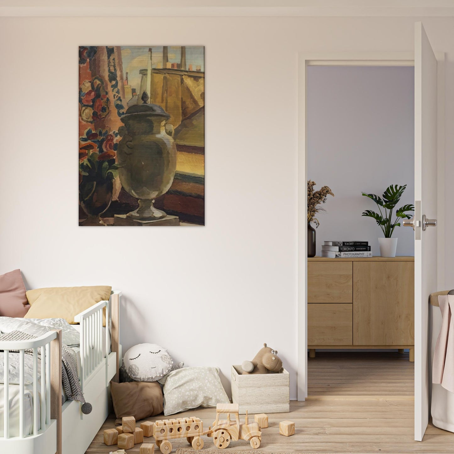 STILL LIFE AT A WINDOW 1922 - Vanessa Bell Brushed Aluminum Print - 70x100 cm / 28x40 inches | Vanessa Bell Aluminum Print | Vanessa Bell Prints