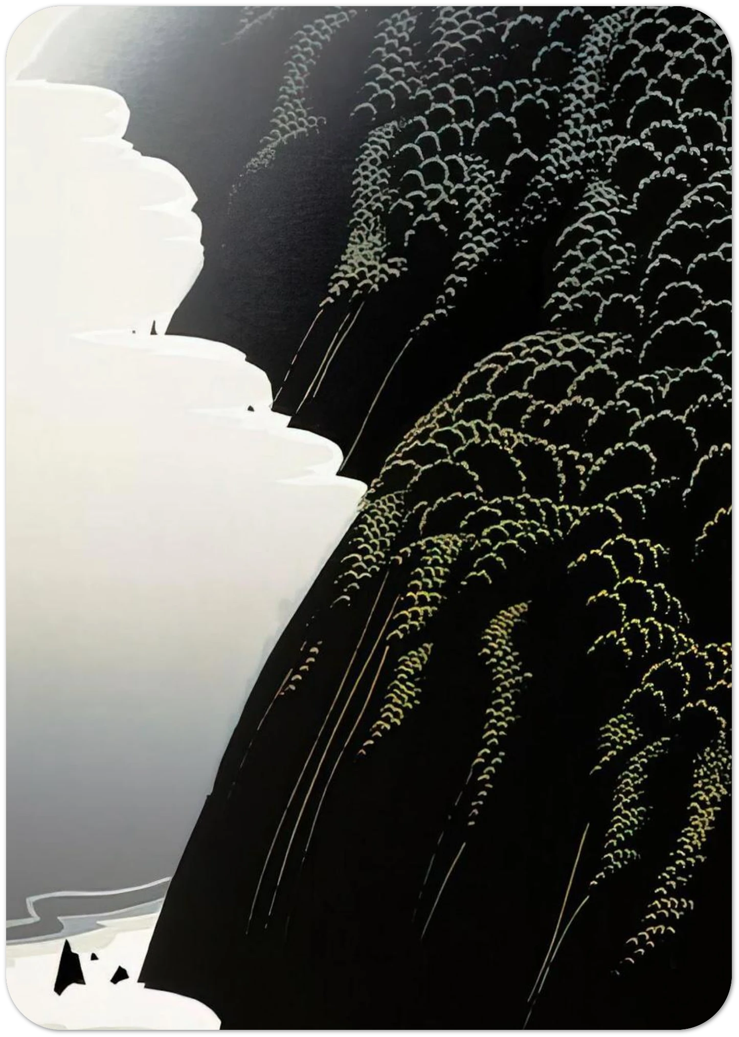 California Coast By Eyvind Earle Pack of 10 Post Cards | Eyvind Earle Post Cards | A6 (10.5 x 14.8 cm) - 4.1 x 5.8 inches