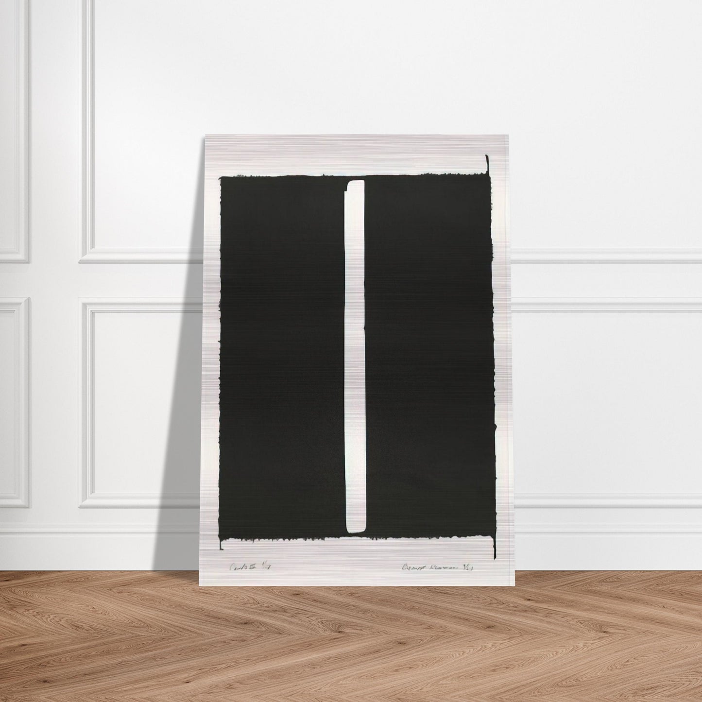 Canto III - Barnett Newman Brushed Aluminum Print - 70x100 cm / 28x40 inches | Barnett Newman Aluminum Print | Barnett Newman Prints