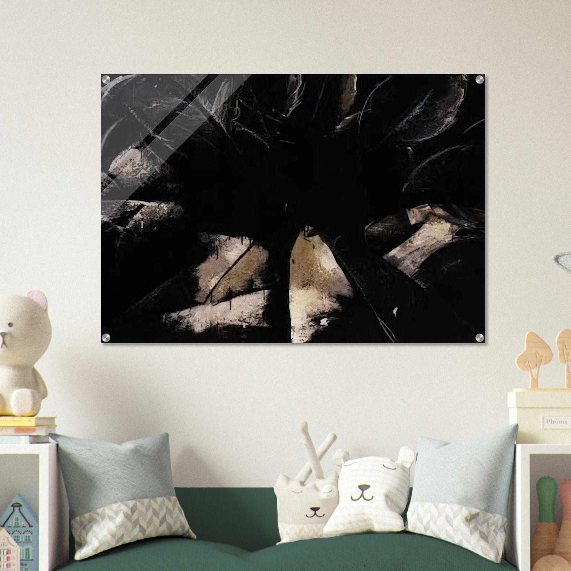 Jay DeFeo/BIG/Cabbage Rose - Jay DeFeo Acrylic Print - 70x100 cm / 28x40″ inches