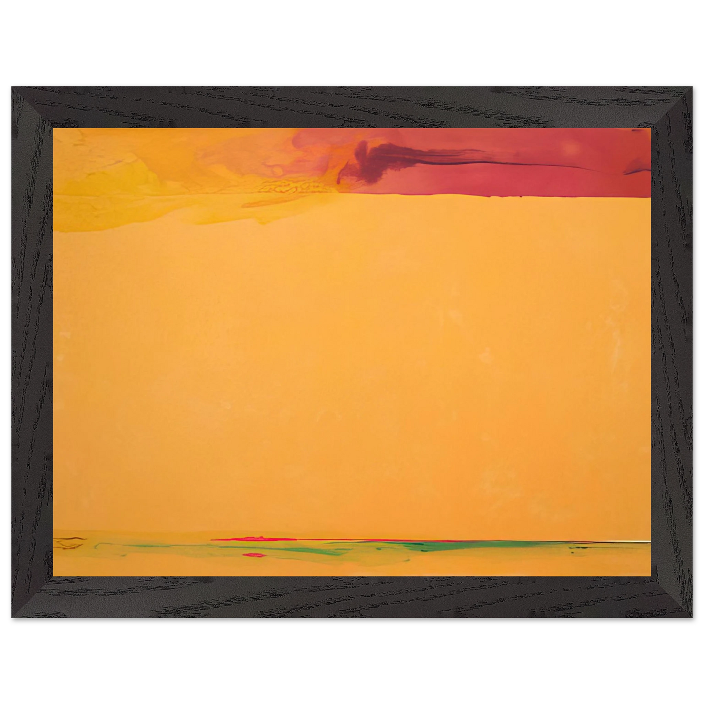 Helen Frankenthaler - Southern Exposure - 2005 Wall art - 45x60 cm / 18x24 inches - Premium Wooden Framed Poster With Fine Art Paper-canvas - Wood frame