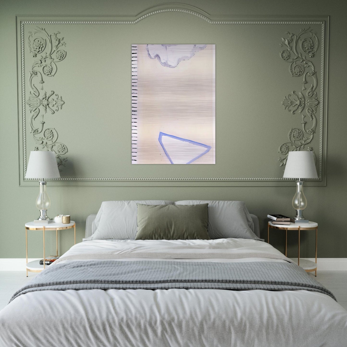 Trap - 2006 - Ralston Crawford Brushed Aluminum Print - 70x100 cm / 28x40 inches | Ralston Crawford Aluminum Print | Ralston Crawford Prints