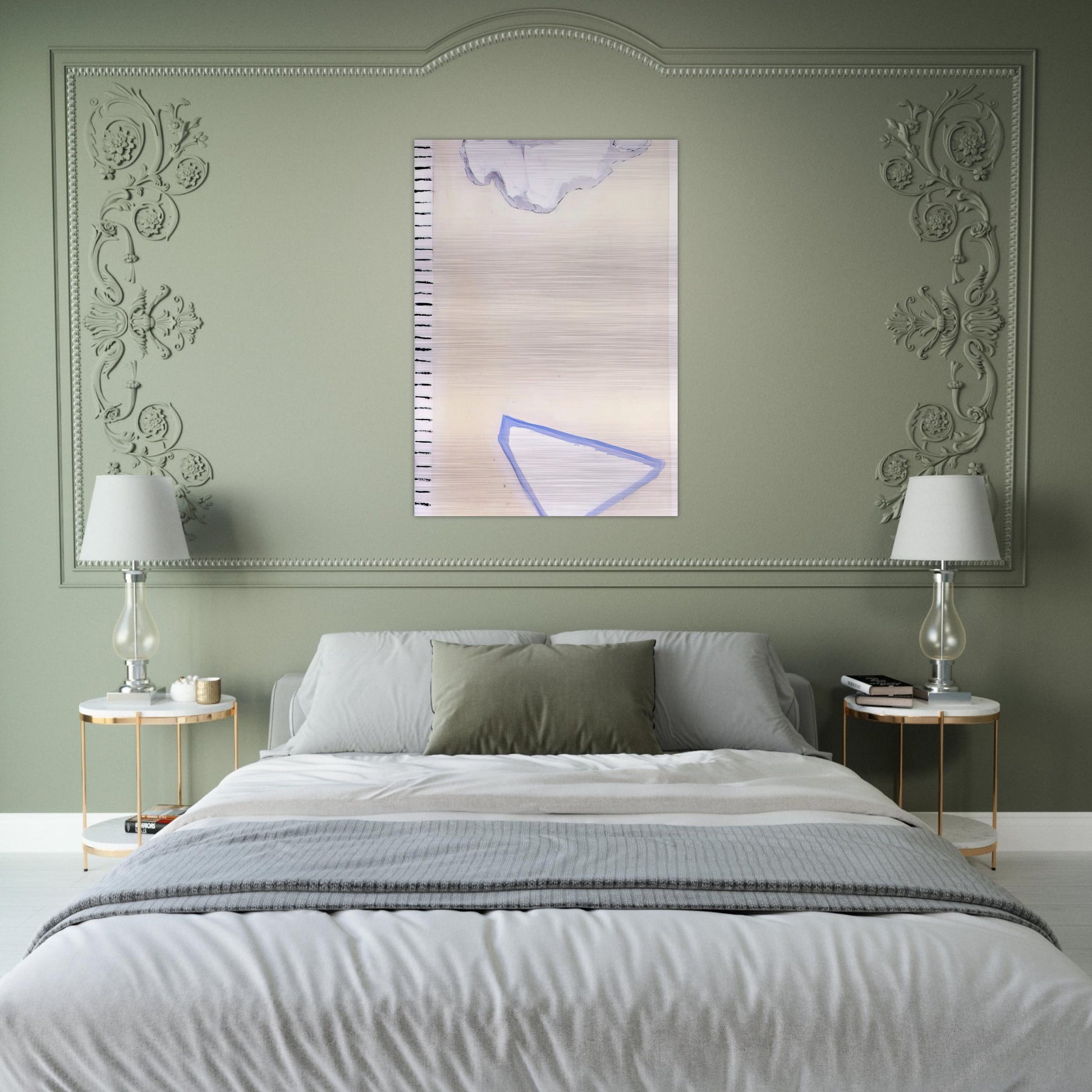 Trap - 2006 - Ralston Crawford Brushed Aluminum Print - 70x100 cm / 28x40 inches | Ralston Crawford Aluminum Print | Ralston Crawford Prints