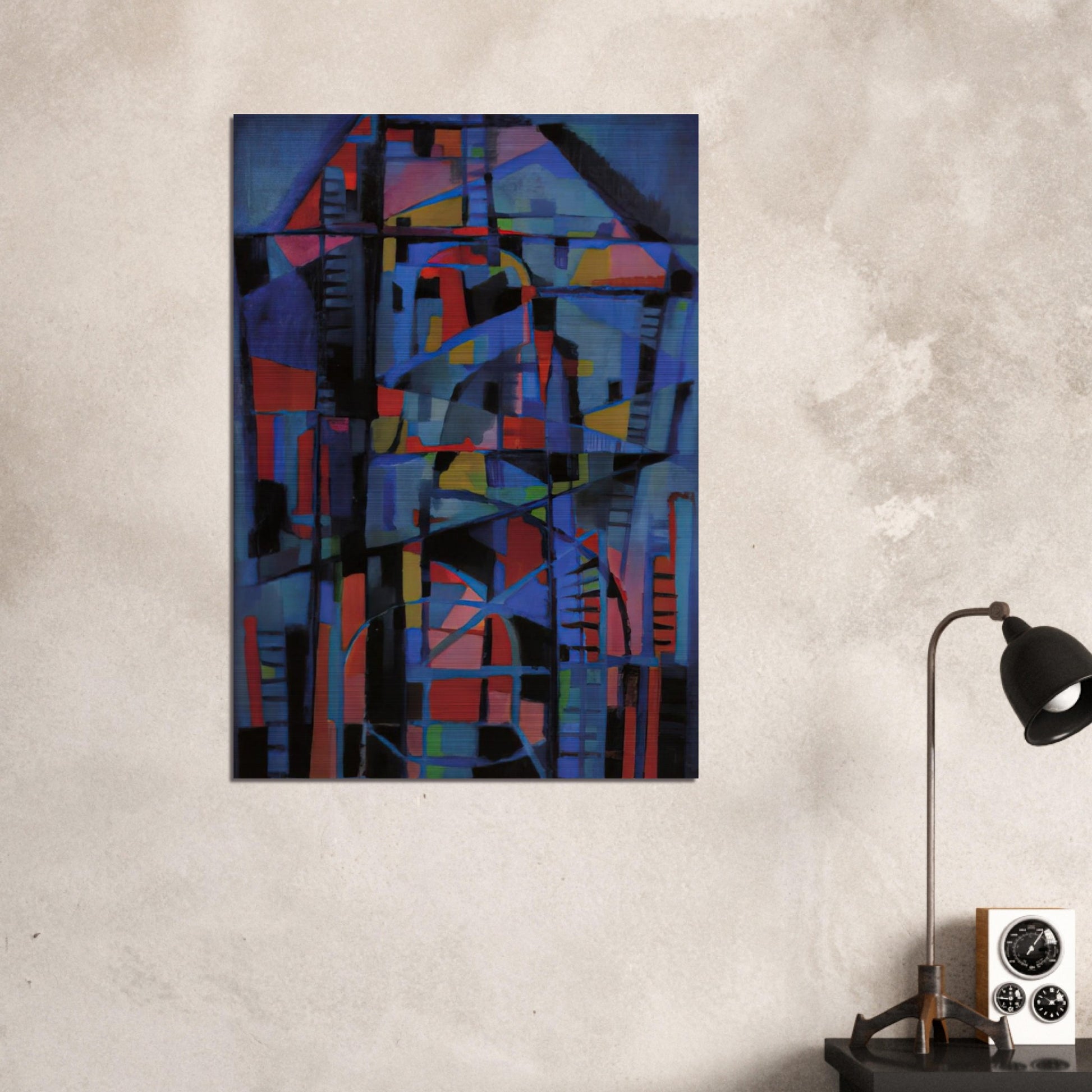 Angelus domini nuntiavit mariæ - 1947 - Alfred Manessier Brushed Aluminum Print - 70x100 cm / 28x40 inches | Alfred Manessier Aluminum Print | Alfred Manessier Prints