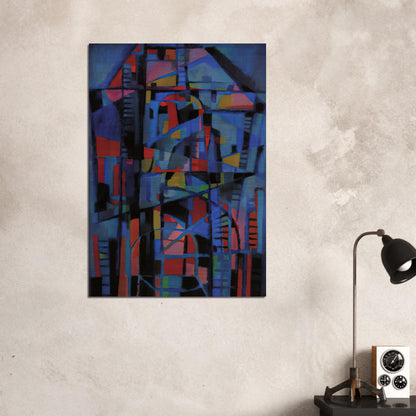 Angelus domini nuntiavit mariæ - 1947 - Alfred Manessier Brushed Aluminum Print - 70x100 cm / 28x40 inches | Alfred Manessier Aluminum Print | Alfred Manessier Prints