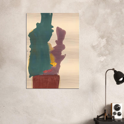 Evil Spirit, 1963- - Helen Frankenthaler Brushed Aluminum Print - 70x100 cm / 28x40 inches | Helen Frankenthaler Aluminum Print | Helen Frankenthaler Prints