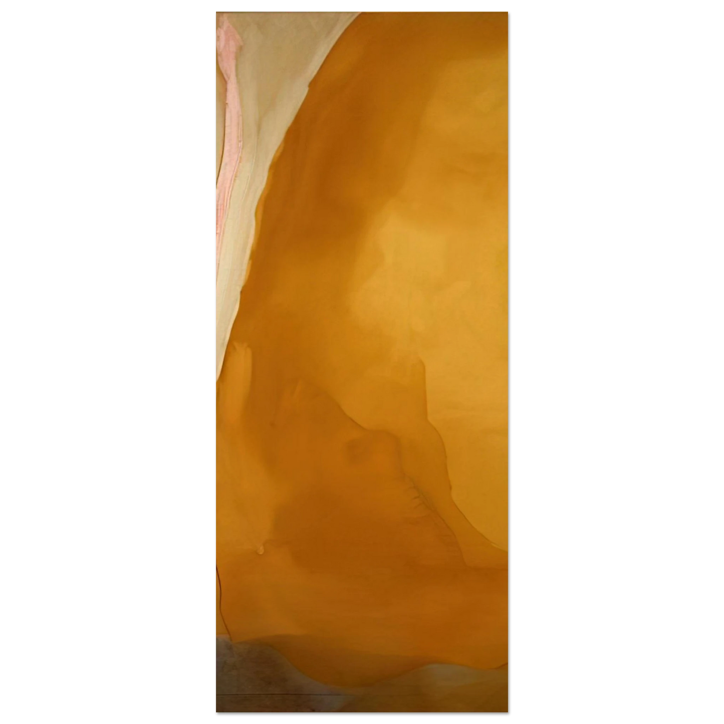 Helen Frankenthaler - Coral Wedge - 1972 Wall art - A2 (42 x 59.4  cm) - Premium Wooden Framed Poster With Fine Art Paper-canvas - Black frame