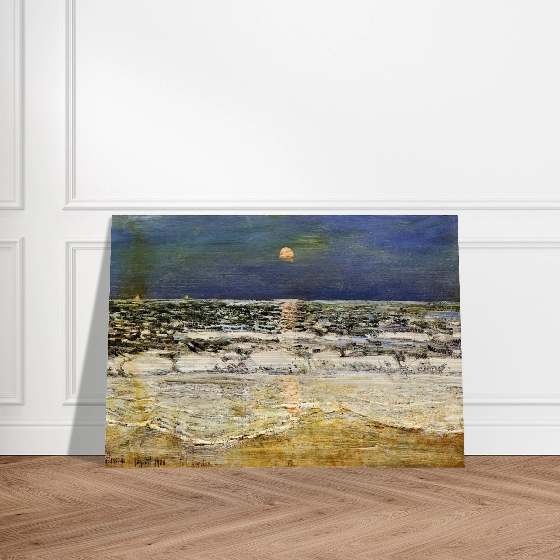 East Hampton - Childe Hassam Brushed Aluminum Print - 70x100 cm / 28x40 inches | Childe Hassam Aluminum Print | Childe Hassam Prints