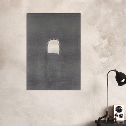 BREAD 1969 - Jasper Johns Brushed Aluminum Print - 70x100 cm / 28x40 inches | Jasper Johns Aluminum Print | Jasper Johns Prints