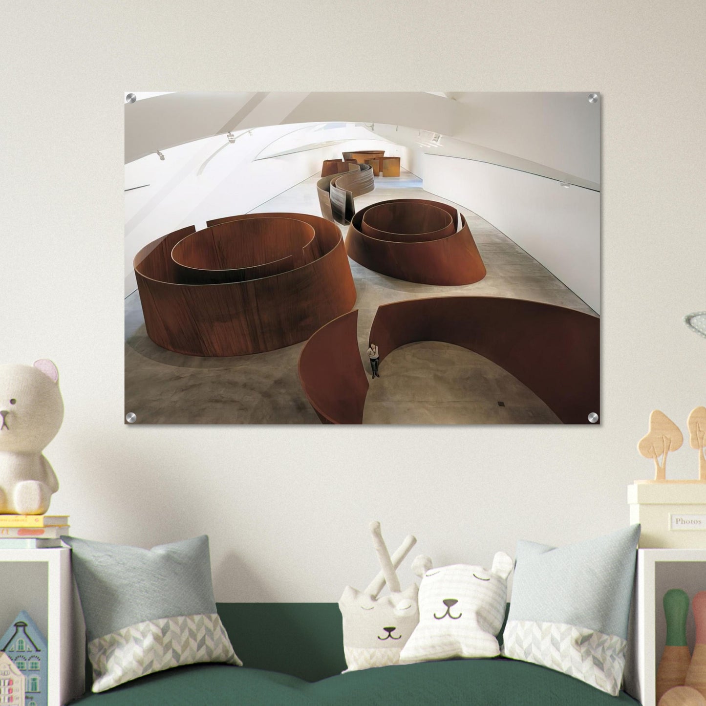 TORQUED ELLIPSES - Richard Serra Acrylic Print - 70x100 cm / 28x40″ inches