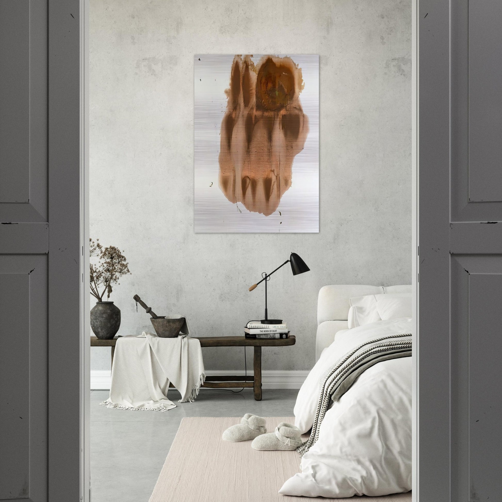 Little Cherry - Hans Hofmann Brushed Aluminum Print - 70x100 cm / 28x40 inches | Hans Hofmann Aluminum Print | Hans Hofmann Prints