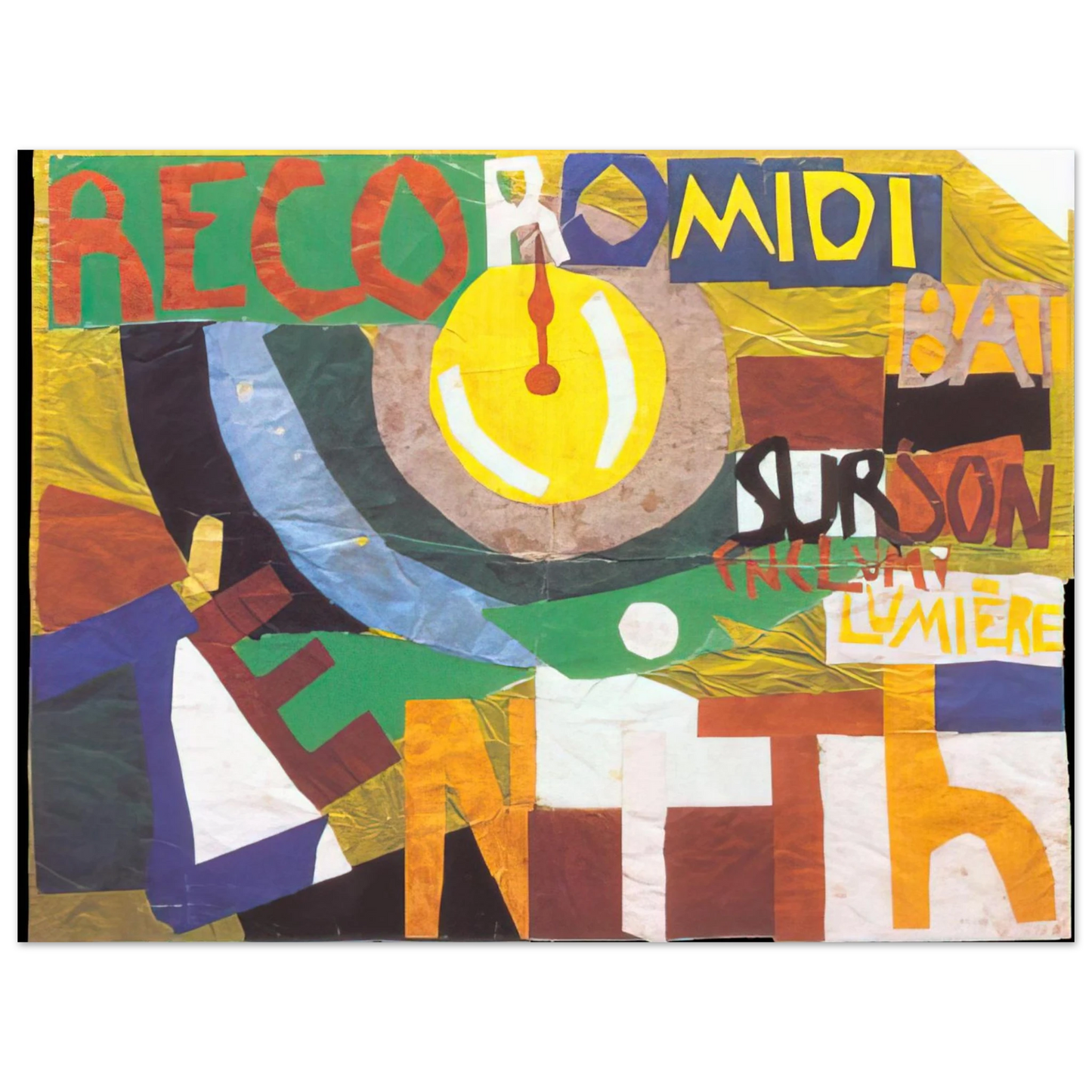 Sonia Delaunay - ZENITH  75x100 cm / 30x40inches Fine Art Poster