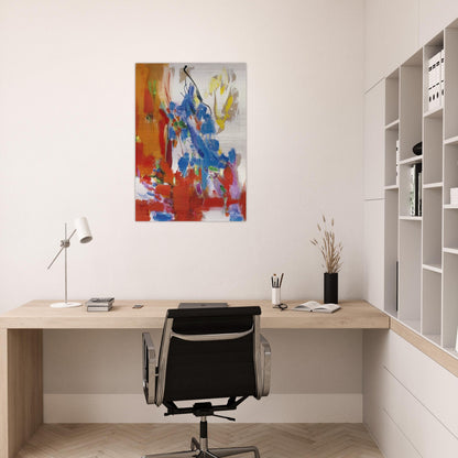 Wild Vine - Hans Hofmann Brushed Aluminum Print - 70x100 cm / 28x40 inches | Hans Hofmann Aluminum Print | Hans Hofmann Prints