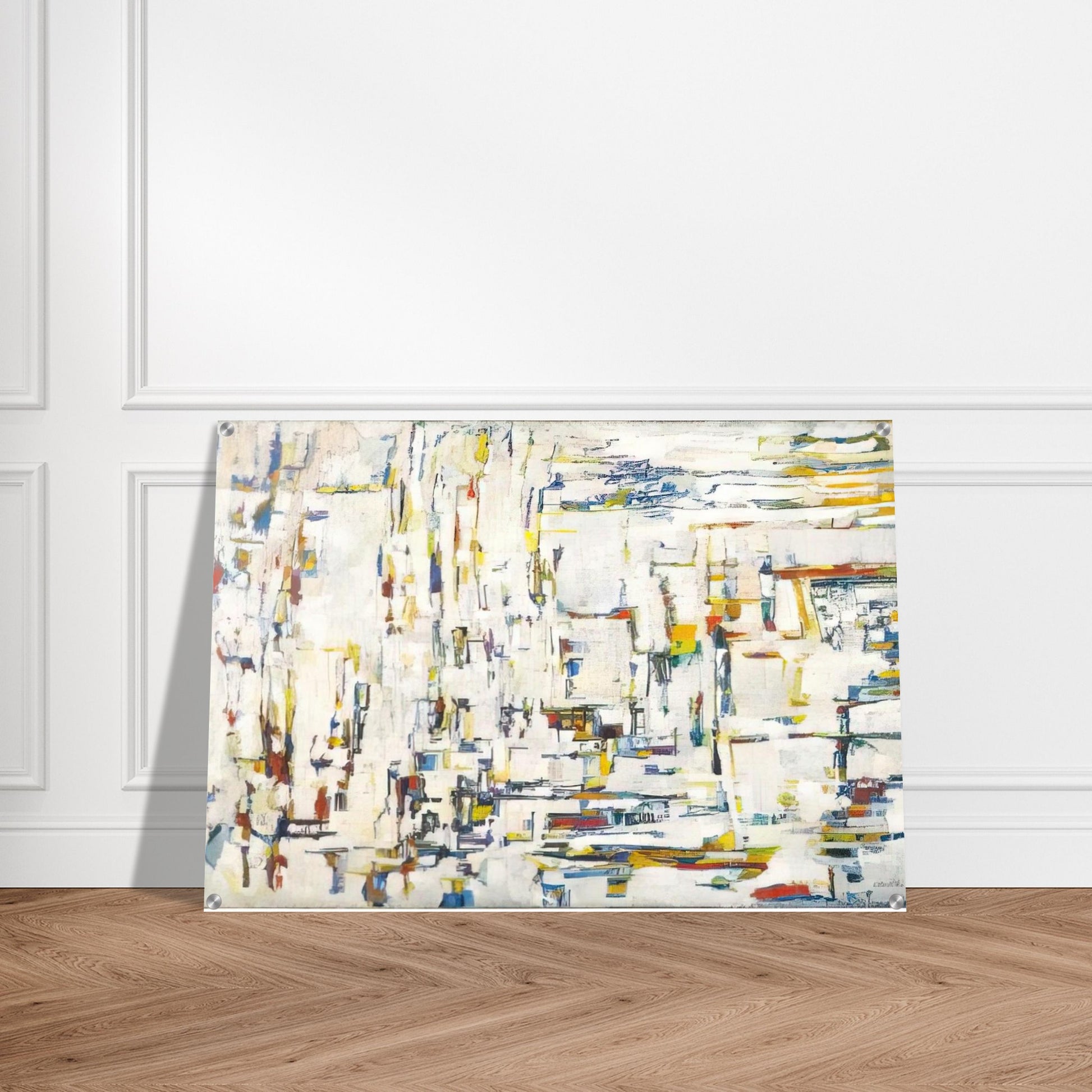 Untitled - 1995 - Maria Helena Vieira da Silva Acrylic Print - 70x100 cm / 28x40″ inches | Maria Helena Vieira da Silva Wall Art | Maria Helena Vieira da Silva Prints