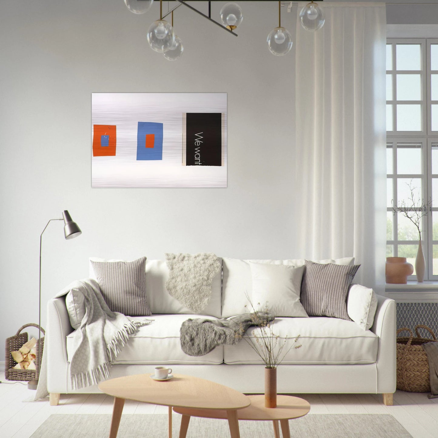 Tablet #105 - Ellsworth Kelly Brushed Aluminum Print - 70x100 cm / 28x40 inches | Ellsworth Kelly Aluminum Print | Ellsworth Kelly Prints