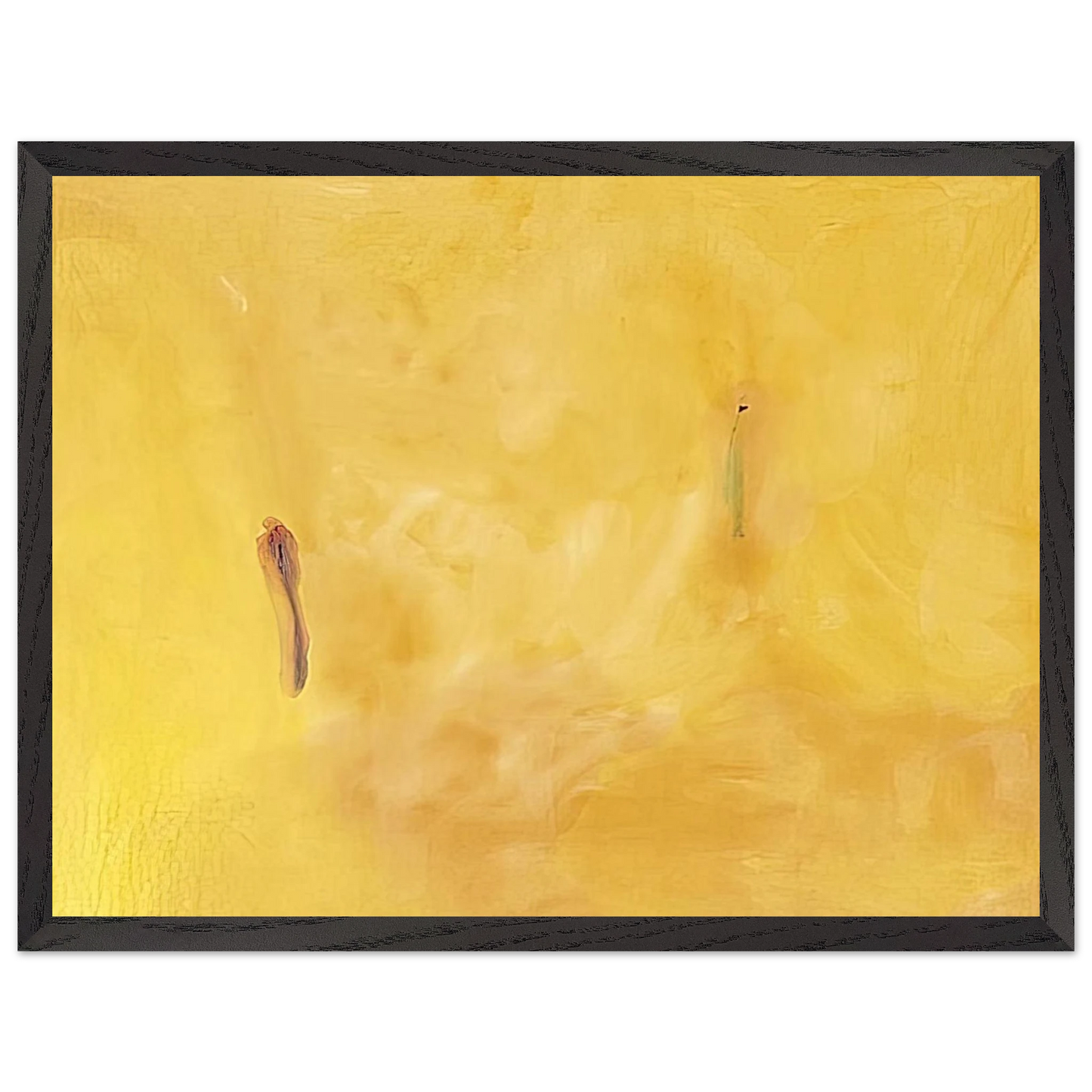 Helen Frankenthaler - Earliness - 1975 Wall art - A2 (42 x 59.4  cm) - Premium Wooden Framed Poster With Fine Art Paper-canvas - White frame