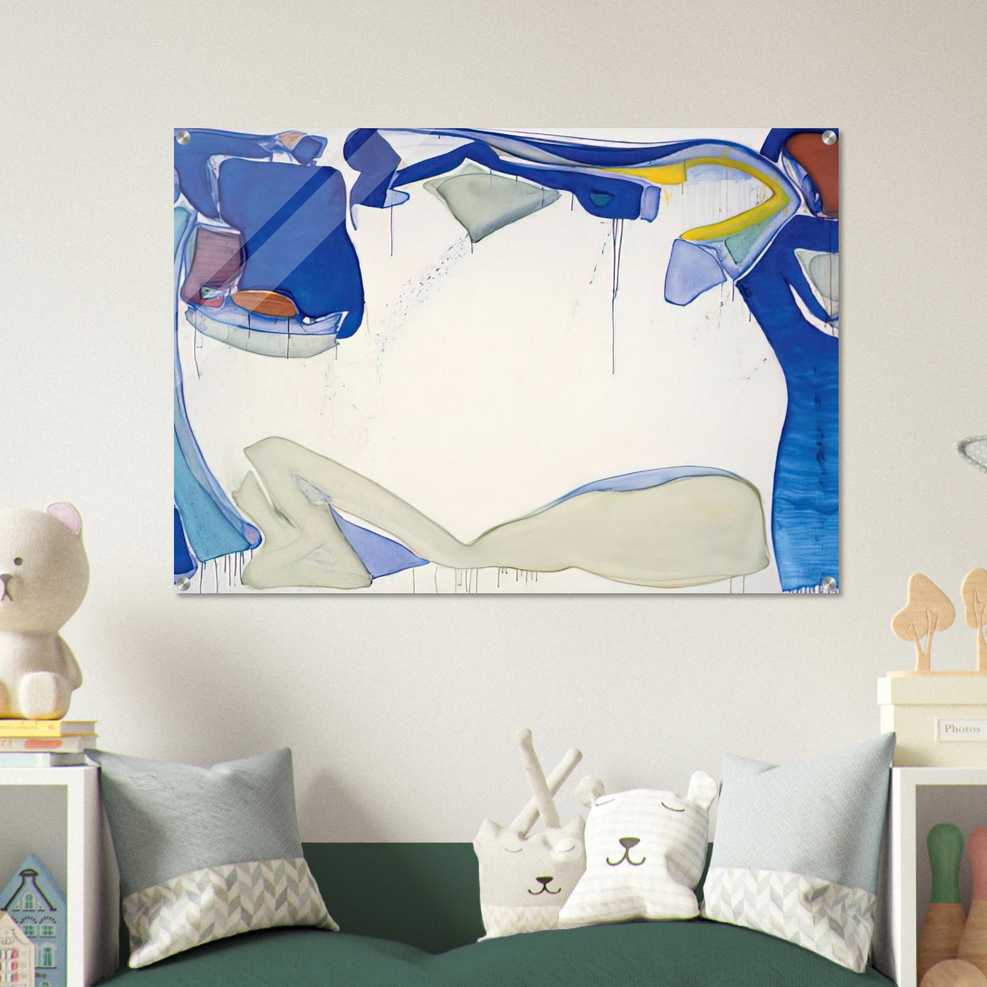 Mantis - Sam Francis Acrylic Print - 70x100 cm / 28x40″ inches