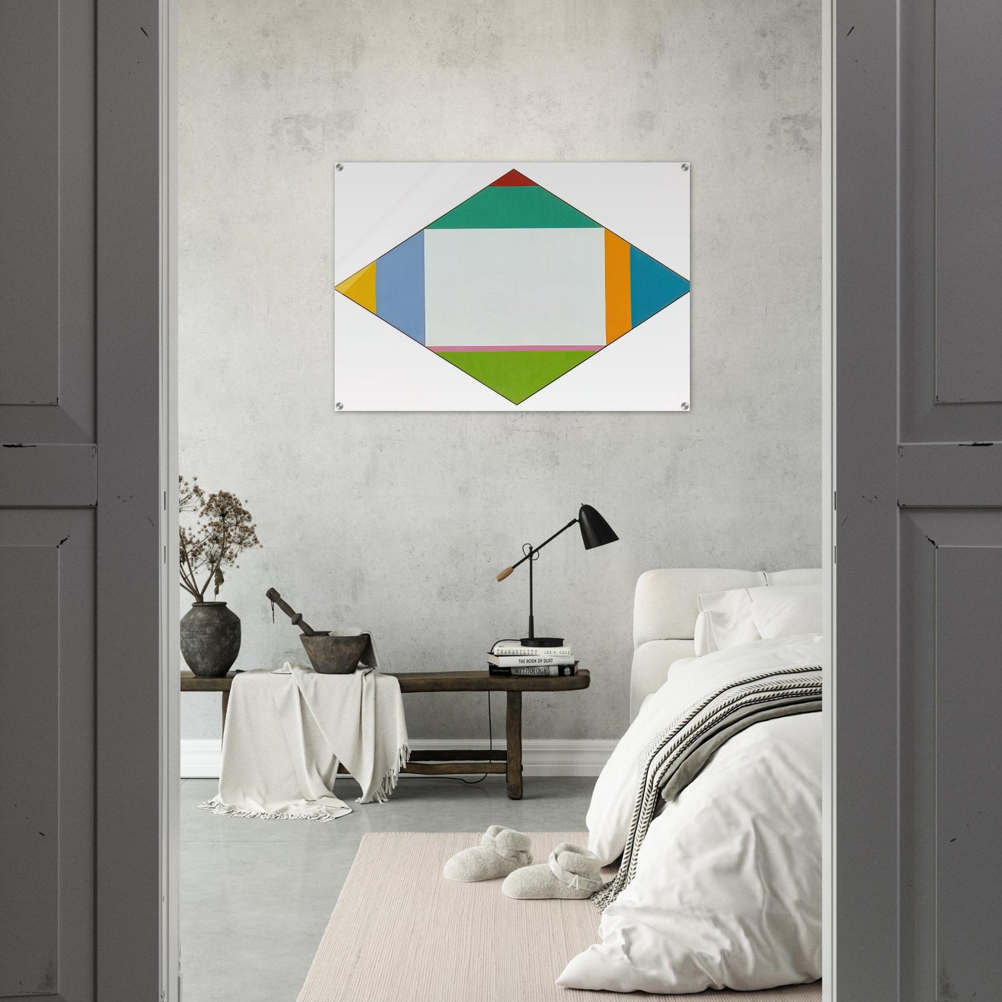 Expansion in Four Directions - 1962 - Max Bill Acrylic Print - 70x100 cm / 28x40″ inches | Max Bill Wall Art | Max Bill Prints