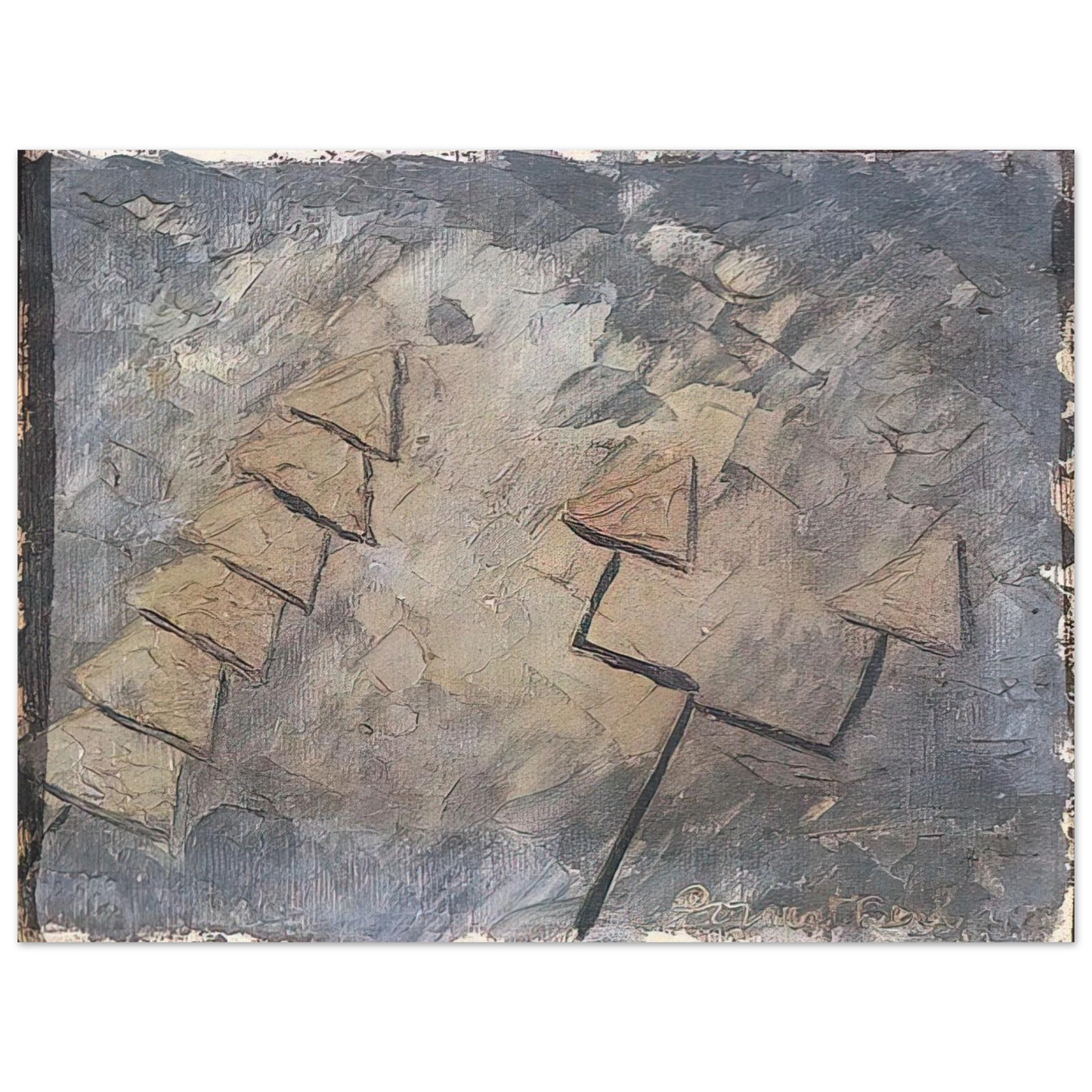 Forrest Bess - Untitled, No. 21 - 1947  75x100 cm / 30x40inches Fine Art Poster