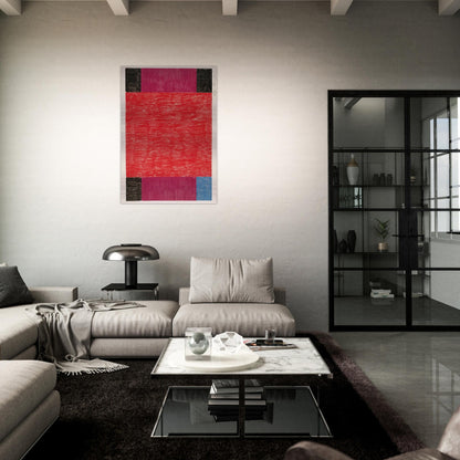 Drawing - 1985 - Lygia Pape Brushed Aluminum Print - 70x100 cm / 28x40 inches | Lygia Pape Aluminum Print | Lygia Pape Prints