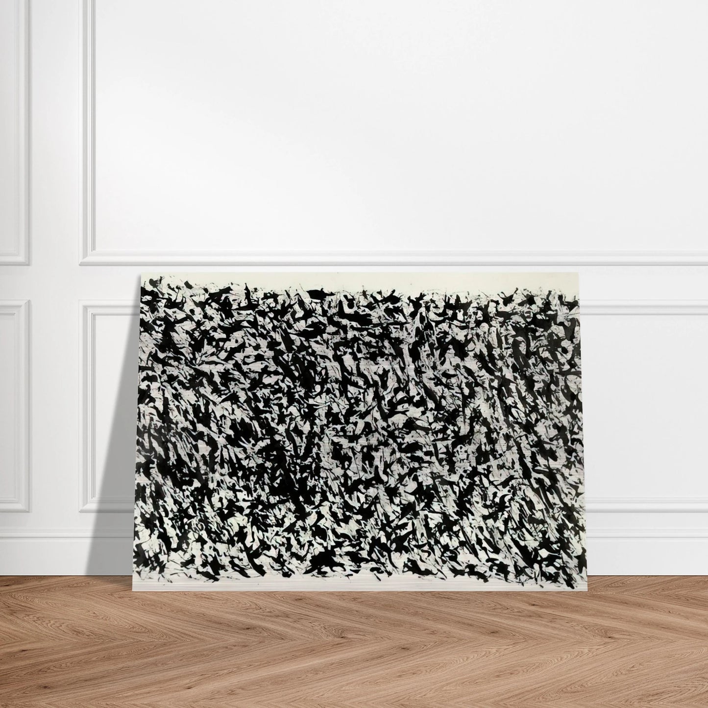 COMPOSITION - Henri Michaux Brushed Aluminum Print - 70x100 cm / 28x40 inches | Henri Michaux Aluminum Print | Henri Michaux Prints
