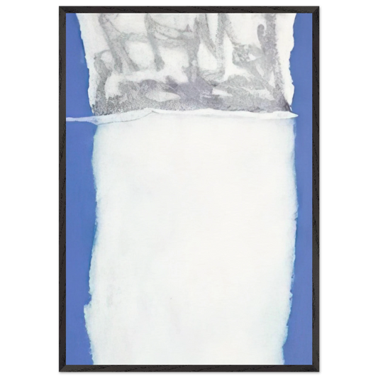 Morning 24c - 1979 - Theodoros Stamos 70x100 cm / 28x40 inches Framed Art Print – Black Wooden Frame