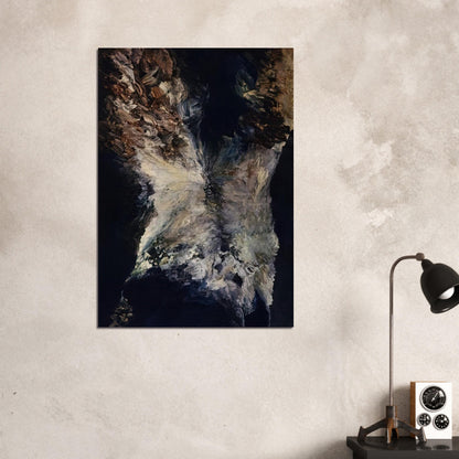 Jay DeFeo/BIG/The Annunciation - Jay DeFeo Brushed Aluminum Print - 70x100 cm / 28x40 inches | Jay DeFeo Aluminum Print | Jay DeFeo Prints