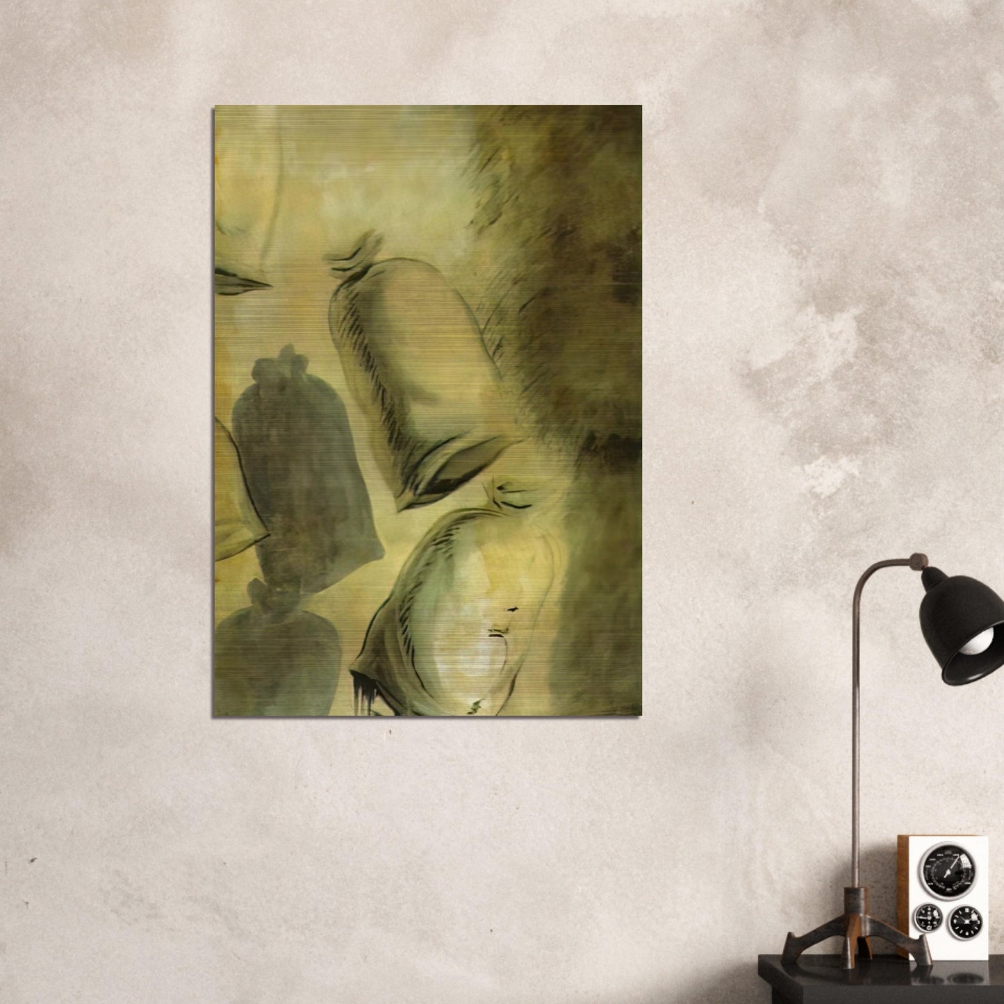 SET DESIGN FOR THE BALLET LOS SACOS DEL MOLINERO 1 - Salvador Dali Brushed Aluminum Print - 70x100 cm / 28x40 inches | Salvador Dali Aluminum Print | Salvador Dali Prints