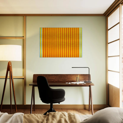 Sunball - 1960 - Gene Davis Brushed Aluminum Print - 70x100 cm / 28x40 inches | Gene Davis Aluminum Print | Gene Davis Prints