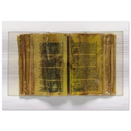 Poemetrie - 1970 - Dieter Roth Brushed Aluminum Print - 70x100 cm / 28x40 inches | Dieter Roth Aluminum Print | Dieter Roth Prints