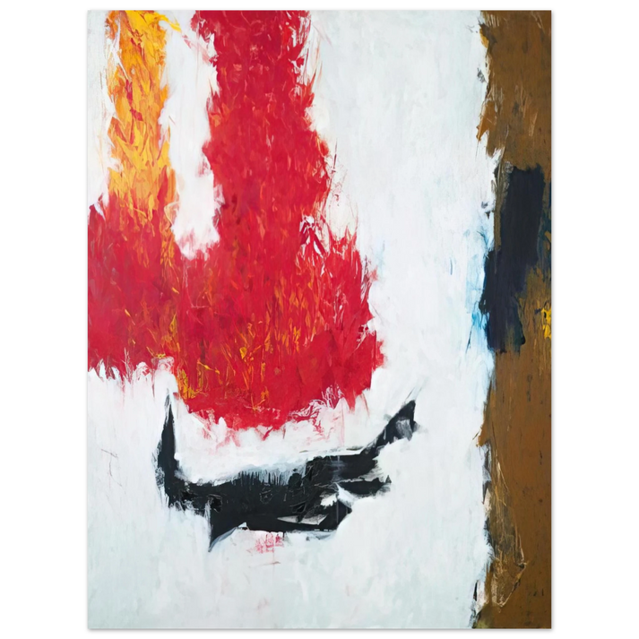 Theodoros Stamos - High Snow Low Sun - 1960  75x100 cm / 30x40inches Fine Art Poster