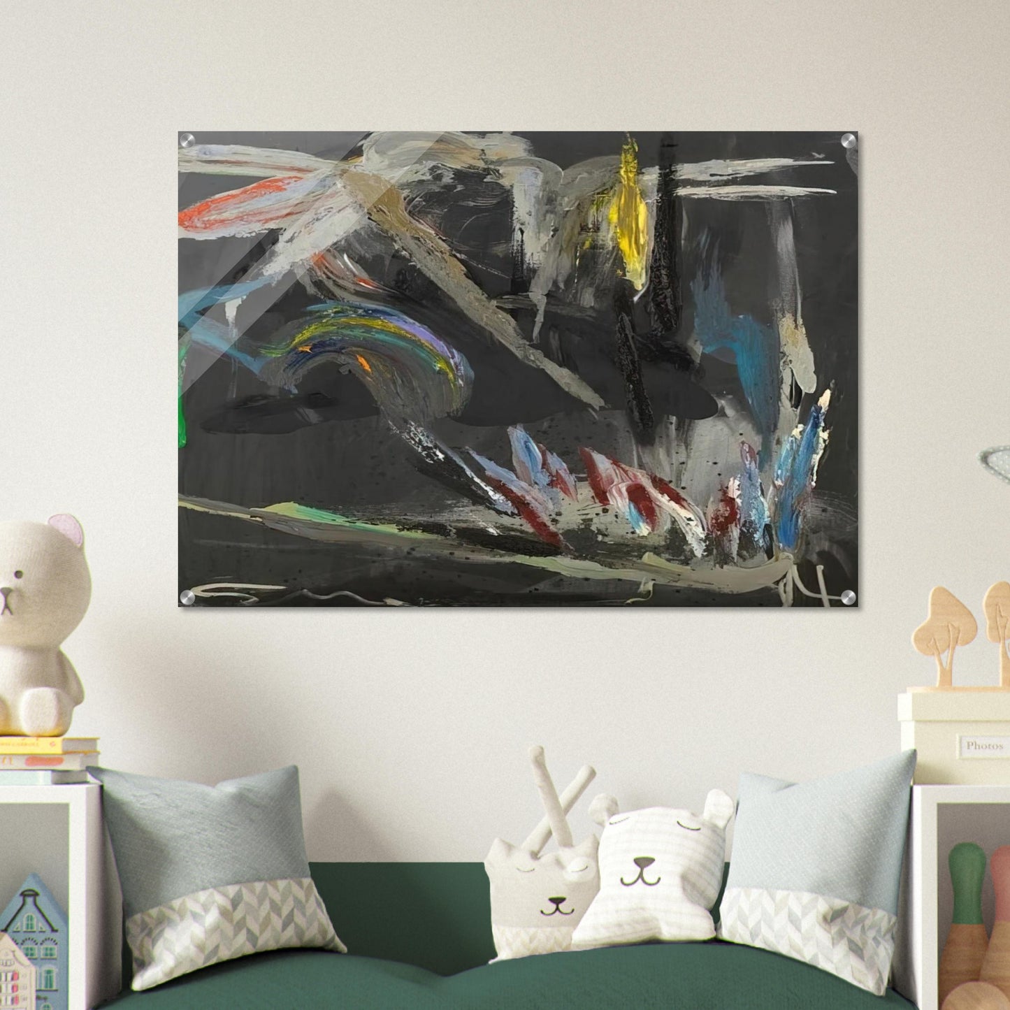 Take That Back Black #282 - 1984 - Stephen Mueller Acrylic Print - 70x100 cm / 28x40″ inches | Stephen Mueller Wall Art | Stephen Mueller Prints