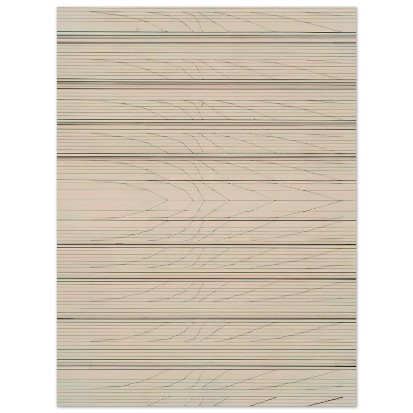 Nasreen Mohamedi - Untitled - 1970  75x100 cm / 30x40inches Fine Art Poster