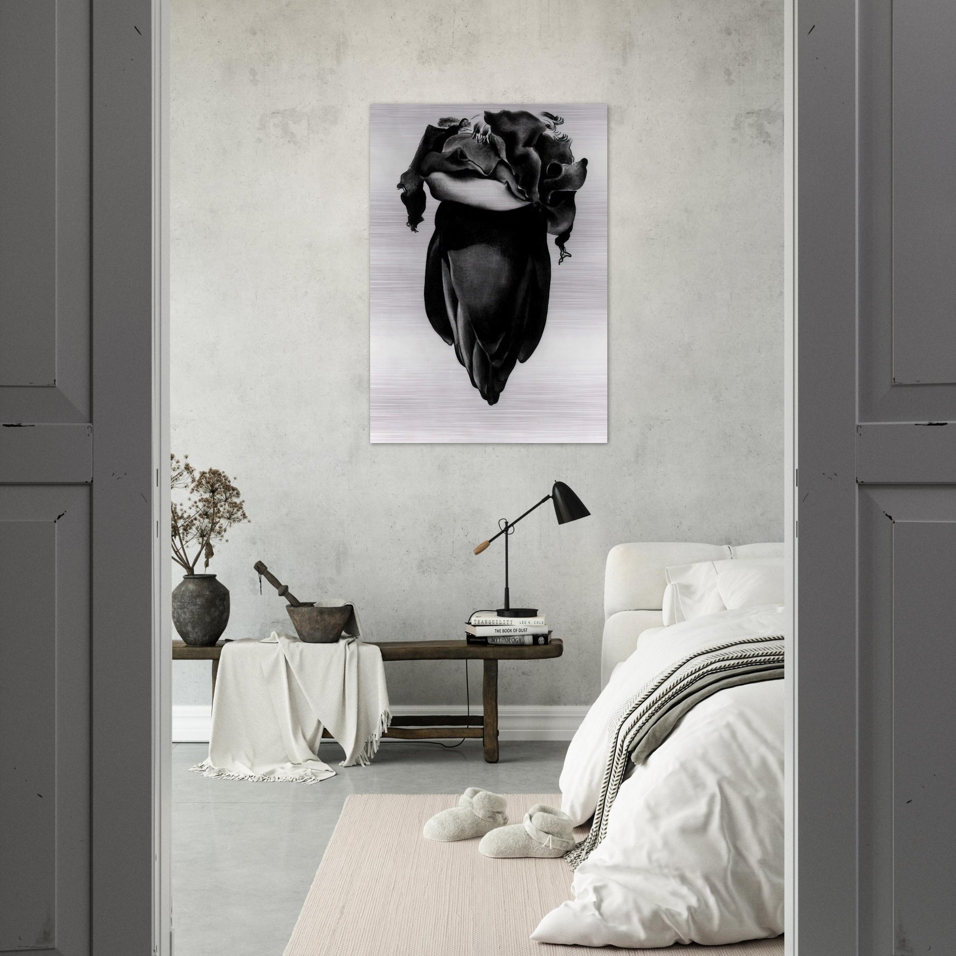 Banana Flower - Georgia O'Keeffe Brushed Aluminum Print - 70x100 cm / 28x40 inches | Georgia O'Keeffe Aluminum Print | Georgia O'Keeffe Prints