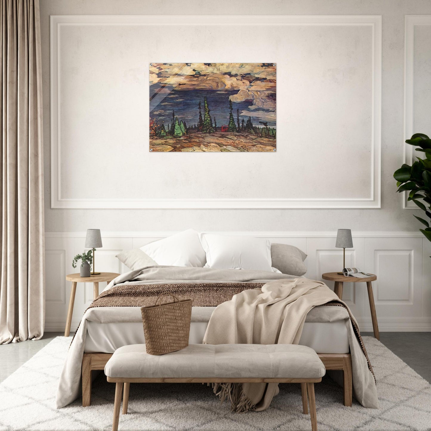 Terre Sauvage - 1913 - A.Y. Jackson Acrylic Print - 70x100 cm / 28x40″ inches