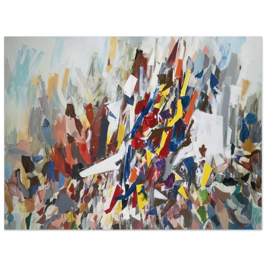 Robert Goodnough - 9th Street - 1978  75x100 cm / 30x40inches Fine Art Poster
