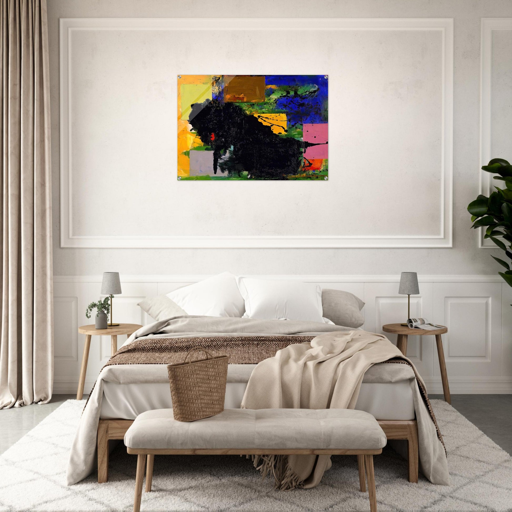 The Vanquished - Hans Hofmann Acrylic Print - 70x100 cm / 28x40″ inches