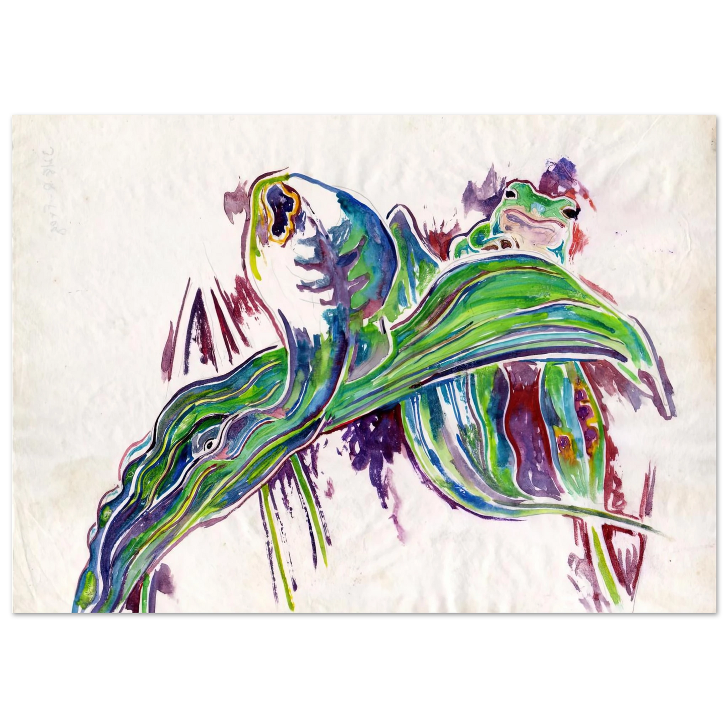Walter Inglis Anderson - Walter Anderson Wall art - 70x100 cm / 28x40 inches - Fine Art Poster-canvas - -