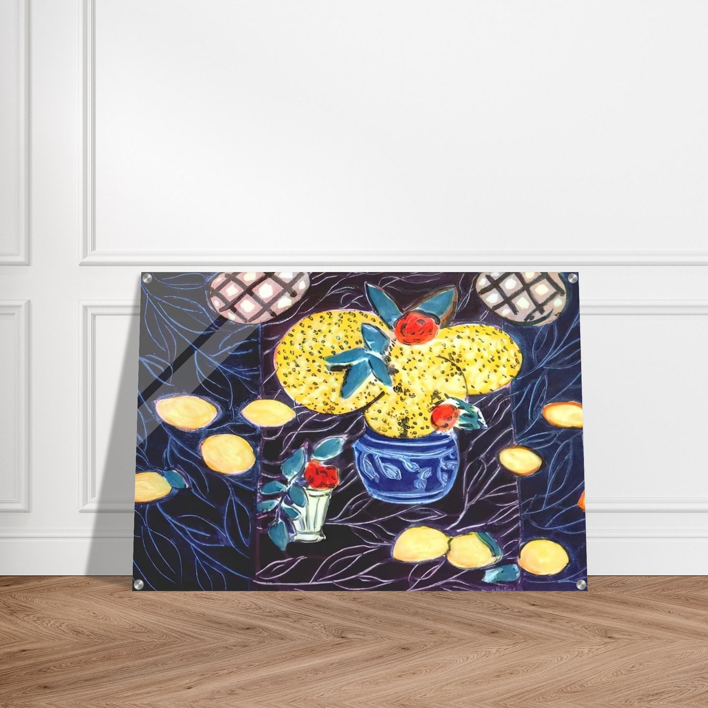 LEMONS AND MIMOSA 1944 - Henri Matisse Acrylic Print - 70x100 cm / 28x40″ inches