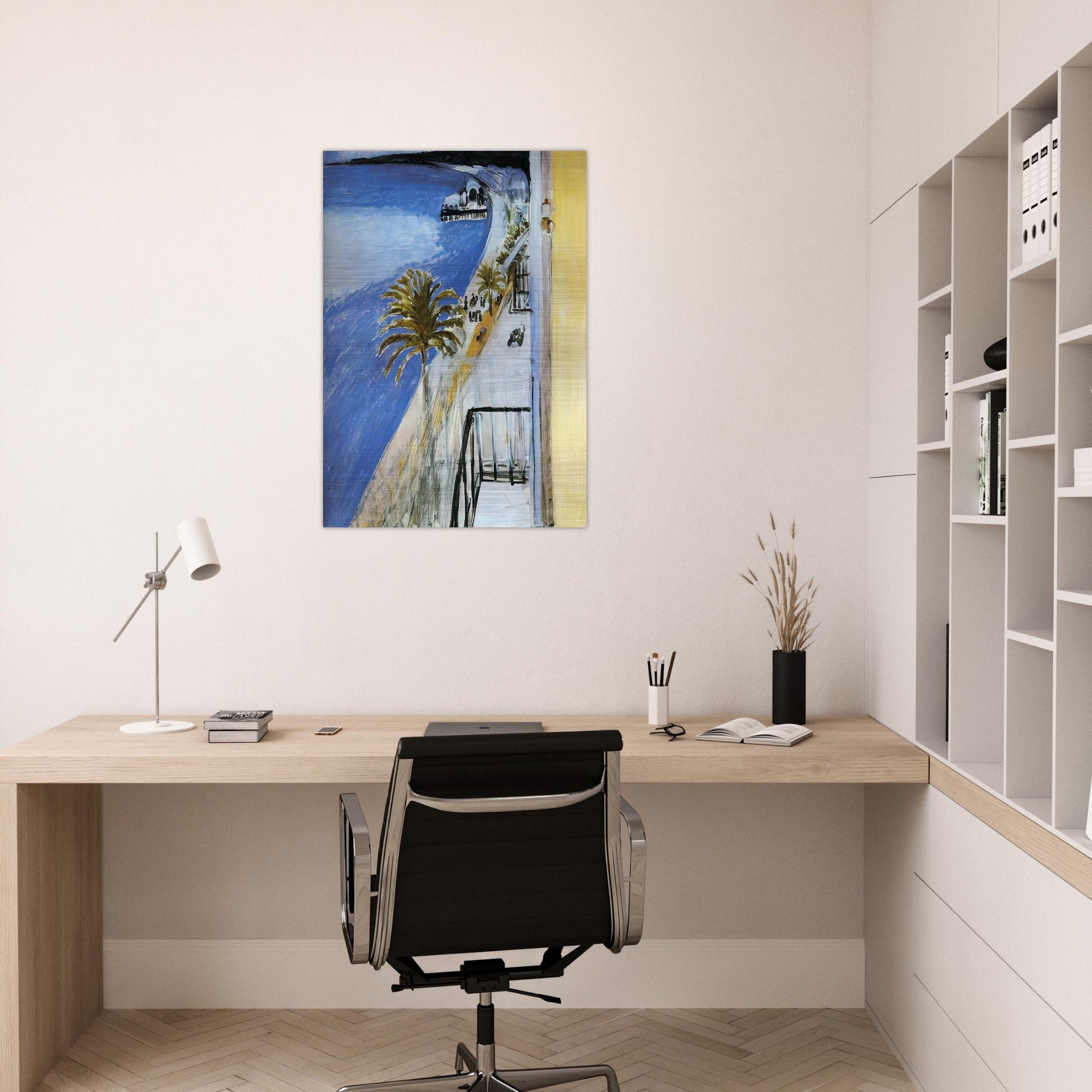 THE BAY OF NICE 1918 - Henri Matisse Brushed Aluminum Print - 70x100 cm / 28x40 inches | Henri Matisse Aluminum Print | Henri Matisse Prints
