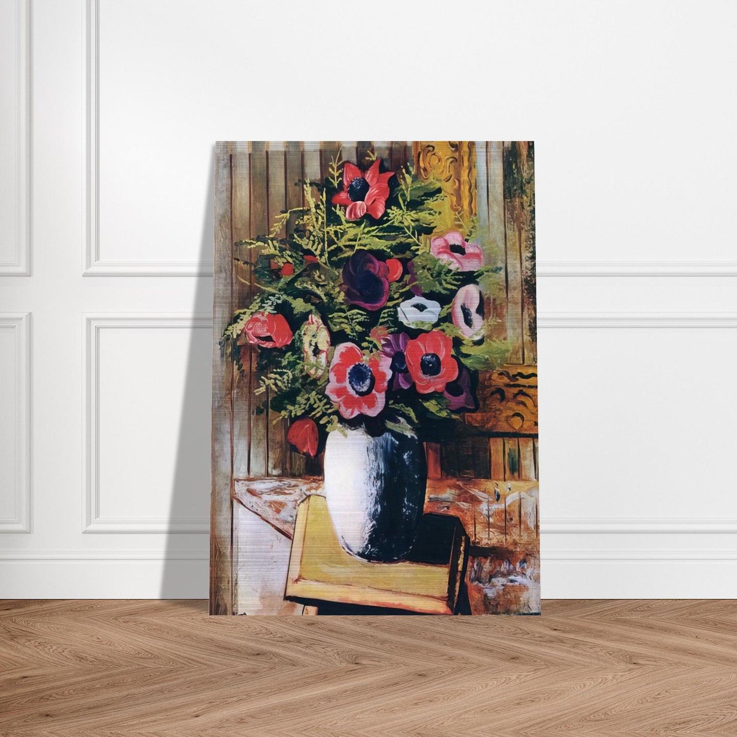 NOT IDENTIFIED 12 - Moise Kisling Brushed Aluminum Print - 70x100 cm / 28x40 inches | Moise Kisling Aluminum Print | Moise Kisling Prints