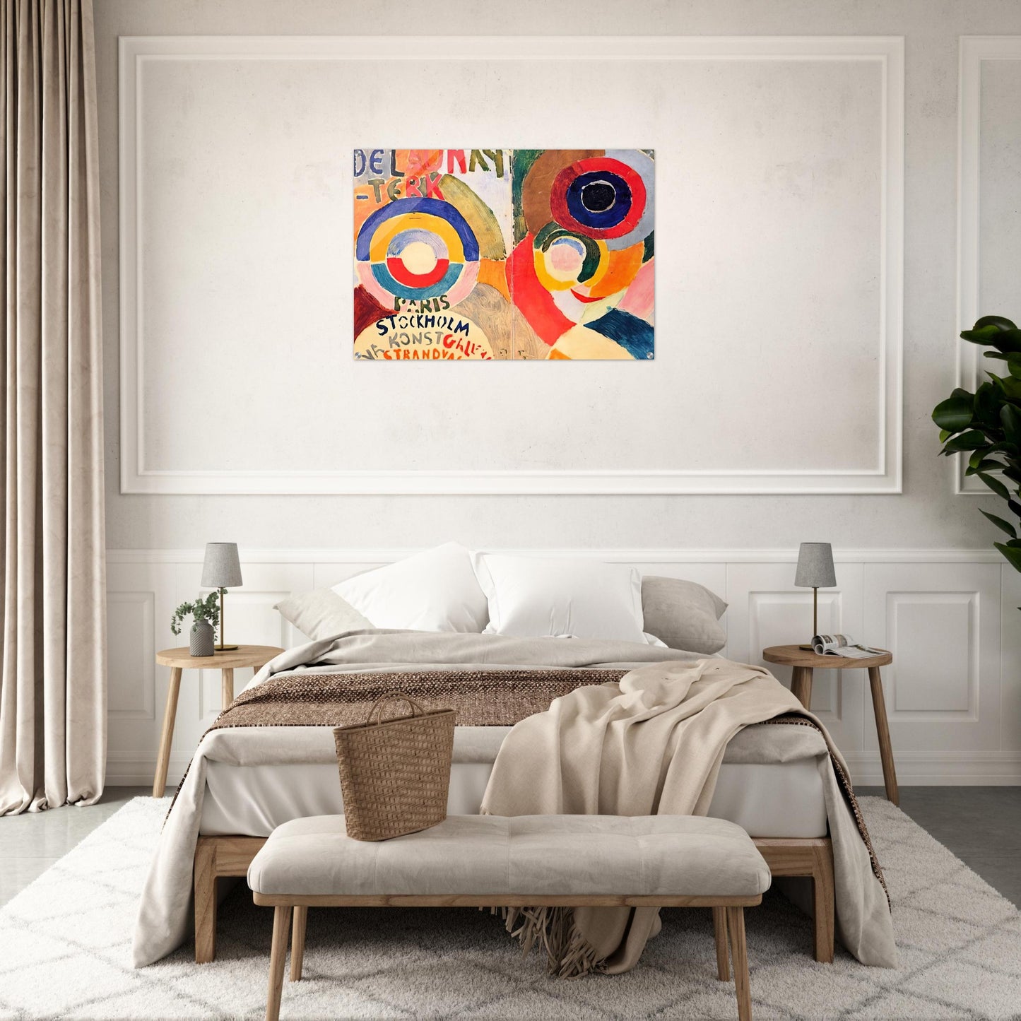 MODERNISM - Sonia Delaunay Acrylic Print - 70x100 cm / 28x40″ inches