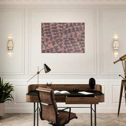 Rosa grigio grande - 1973 - Carla Accardi Brushed Aluminum Print - 70x100 cm / 28x40 inches | Carla Accardi Aluminum Print | Carla Accardi Prints