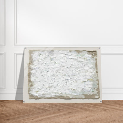 Untitled - 1961 - Robert Ryman Acrylic Print - 70x100 cm / 28x40″ inches | Robert Ryman Wall Art | Robert Ryman Prints